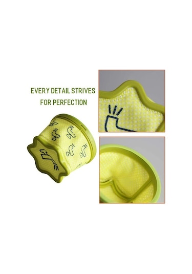 Wealthglow Ev Tipi Lg Cordzero A9 Elektrikli Süpürge Filtresi Için 3 Adet Yedek Parça Süpürge Yedek Parçaları 3 Adet