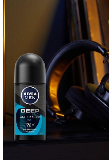 NIVEA Men Roll-on Deep Beat Erkek 50 ML