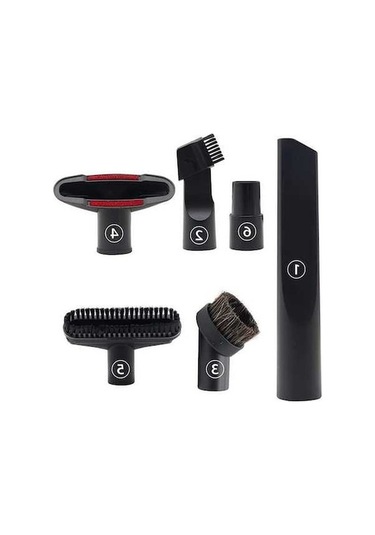 Ankatek Yarık Uyumlu Uç Süpürge Seti: Parçalı İnç Hortum Geeroyoo Fırça Elektrikli Başlık, Aparatı, 6 1.25/1.38 Uyumlu