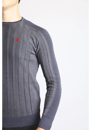 Raınsnow Erkek Triko Kazak Antrasit (504887860) Antrasit