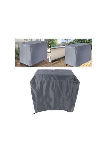 Yaozixa Mobil Mutfak Arabası Koruması 420d Gümüş Kaplama Oxford Kumaşı - Su Geçirmez, Güneş Engeli, Toz Ve Karlardan Koruma - Çekmeceli Ve Kanca Tasarımı İle Outdoor Barbekü Mangal Koruması Çok Renkli