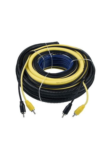 FOR-X 4 GA Profesyonel Seri Kalın Oto Amfi Kablo Seti XY-4KIT