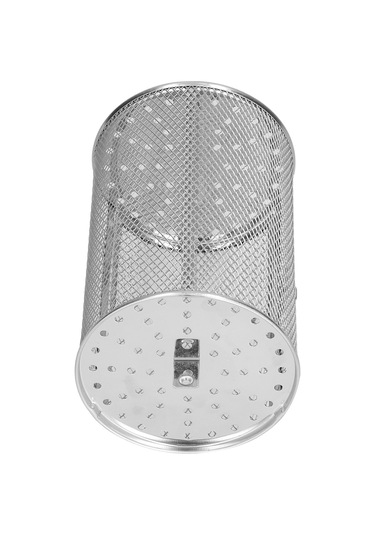 Dofolink 360 Derece Döner Paslanmaz Çelik Fırın Sepeti - Fıstık, Kahve Fıstığı, Kestane Pişirme Aleti - Elektrikli Fırın Ve Air Fryer Uyumlu 12x18cm Diğer