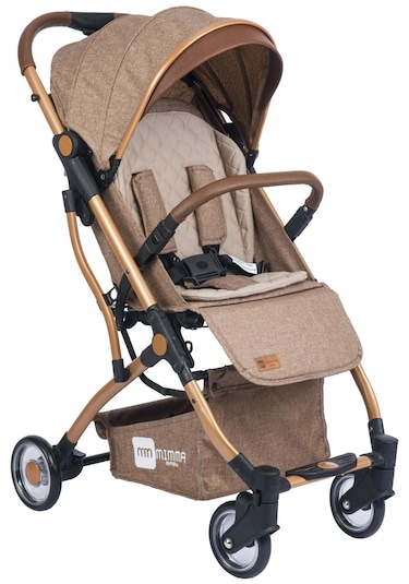 Mimma Baby Drone Kabin Bebek Arabası Gold Kahve
