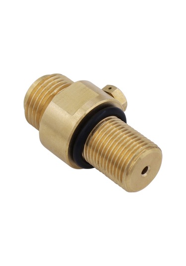 Nanlıy- M18x1.5 Co2 Valf Adaptörü Değiştirilebilir Transverter, Soda Makinesi Değiştirilebilir Valf İçin Uygun, Sodastream Cga320 İçin Kullanılan