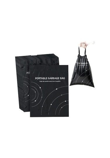 Rogfer Mini Yapışkan Araba Çöp Torbası Tek Kullanımlık Kusma Torbası 20 Adet Diğer Diğer