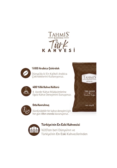 Tahmis Kahvesi Türk Kahvesi 100 G