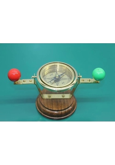 Masa Üstü Pirinç Filika Pusulası