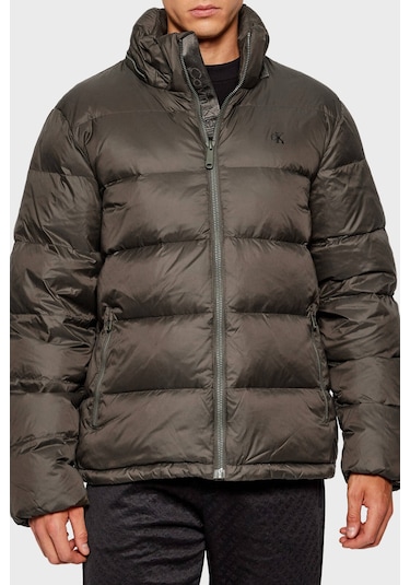 Calvin Klein Erkek Mont Lv04rc518g Par Haki Haki
