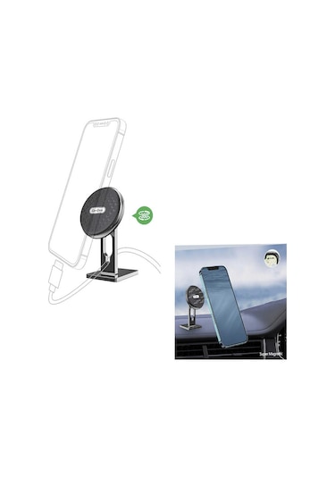 Go Des GD-HD718 Magnetik Araç Telefon Tutucu - ZORE-221204