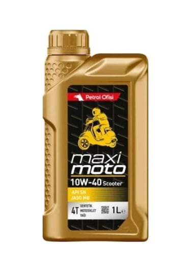 Petrol Ofisi Maximoto 10w-40 Scooter 1l - 12 Adet
