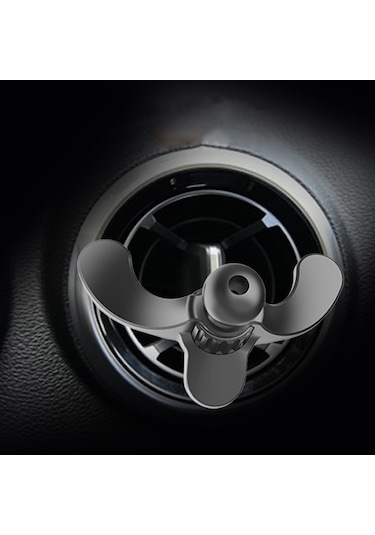 Sones 3 Parça A-004 Araba Cep Telefonu Braketi Hava Çıkış Kanca Aksesuarları Siyah