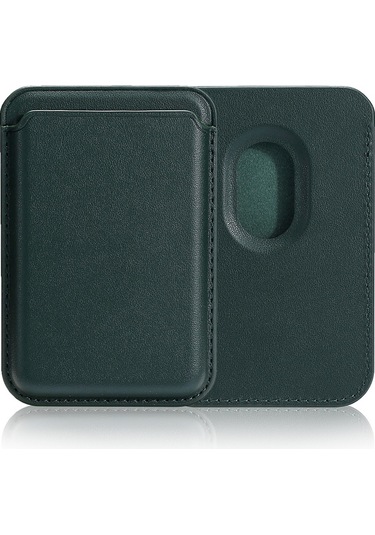 Kilifone - Telefon Arkası Kartlık Magnetik Cardsafe Kartlık - Koyu Yeşil - T35006 Koyu Yeşil