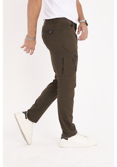 Camp532 Outdoor Tactical Su İticili Likralı Yazlık Erkek Taktik Pantolon Haki