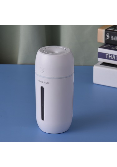 Suofeng F8 Usb Nemlendirici - 320ml Su Tankı, 2 Ateşleme Modu, 8 Saat Kullanım Süresi, Sessiz Çalışma, Beyaz, Ev/ofis/seyahat İçin