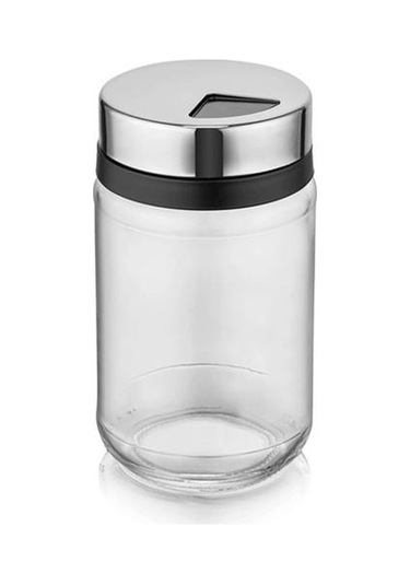 Qlux Premium Cam Tuzluk Biberlik - 370 Ml Gri