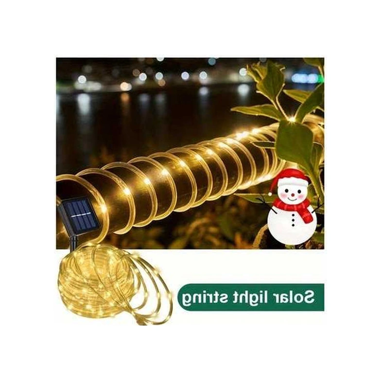 Trendooze 022 Güneş Enerjili Hareket Sensörlü 12m 100 Led Bahçe Dekorasyon Işığı