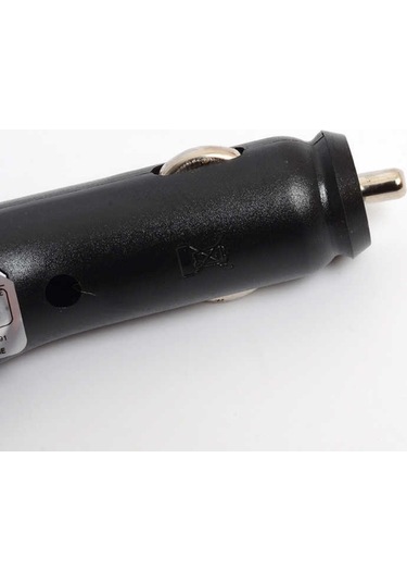 Zore 800 Mah Kablolu Araç Şarj Aleti-Siyah-Siyah