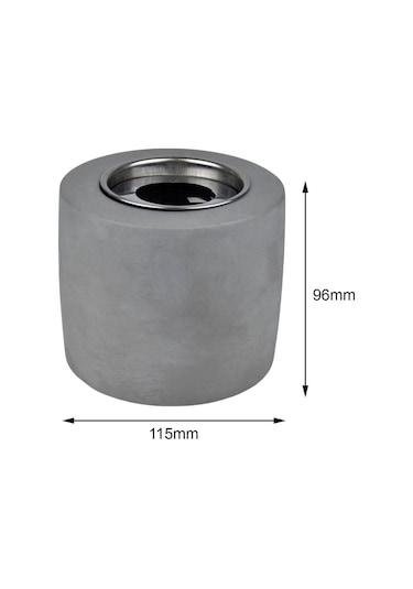 Suntek Alkol Duman Masaüstü Şömine Kapalı Açık Gri