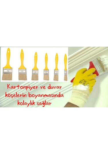 Kestirme Fırça No 2--Su Bazlı Ürünlerinizde Kullanabilir