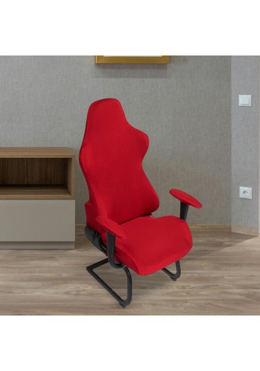 Suntek Oyuncu Koltuğu Kılıfları Yumuşak Kolçaklı Kırmızı