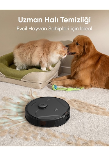 Anker Eufy Clean X8 Pro T2266 Akıllı Robot Süpürge Siyah