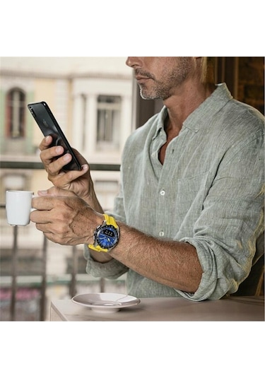Festına F23000/8 Connected D Blue Erkek Kol Saati Gri - Siyah