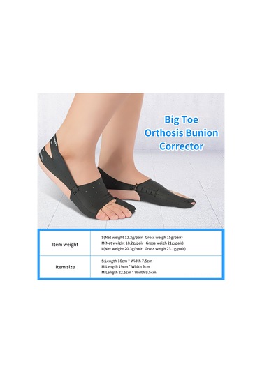 Moveevo Yetişkinler İçin Ayak Başparmağı Düzeltme Aparatı - Nefes Alabilir & Rahat