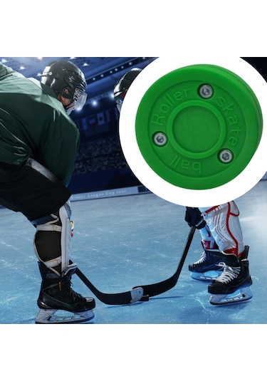 Homyl Roller Hokey Diski Uygulama Hediyesi Oyun Eğitimi Yeşil Yeşil