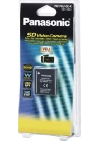 Panasonic Vw-Vbj10E-K Pil Lumix Sdr-Sw20/S9/S7/S10