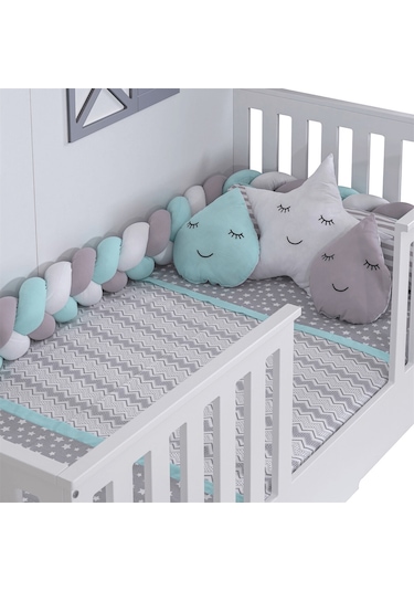 Tiffany Satürn Montessori Kenar Koruma Ve Örgü Seti Mint-9331