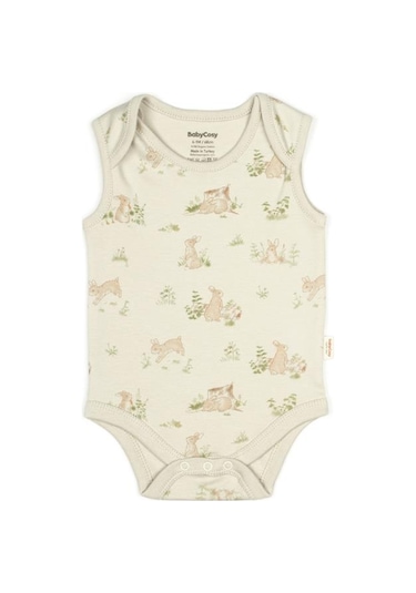 Bebek 3lü Askılı Badi Kutu Set %100 Organik Pamuk, Bebek Ve Yenidoğan Serisi - Csy5709 001