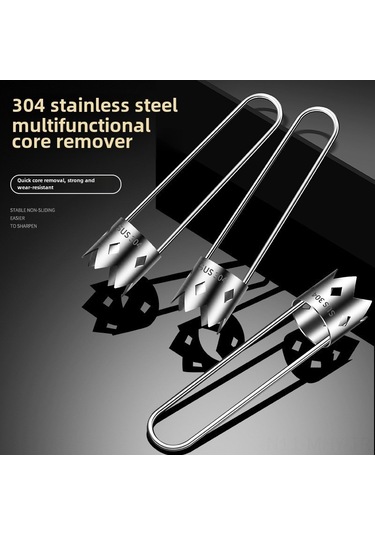 Monyee 304 Paslanmaz Çelik Meyve Sebze Çekirdek Çıkarıcı - Elma Armut Çekirdek Kaldırıcı, Hafif Ve Dayanıklı Mutfak Aracı