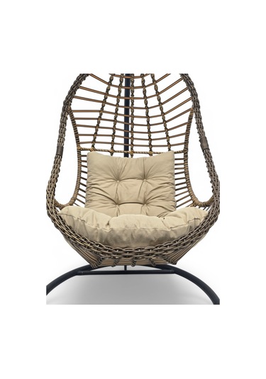 Wellagarden Haliç Rattan Salıncak Kahve