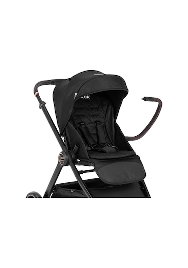 Kanz X-go Ultimate Travel Sistem Bebek Arabası Rose Gold Siyah Antrasit - Siyah