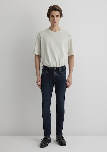 Mavi - Jake 90lar Tokk Mürekkep Mavi Jean Pantolon 0042282944 Lacivert