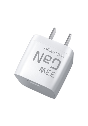 Wk Wp-u133 Gan 33w Küp Şeker Galyum Nitrür Şarj Cihazı Usb-c / Tip-c Veri Kablosu, Cn Fişi İle Diğer