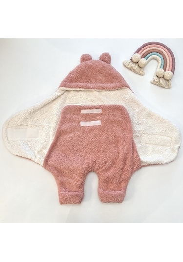 Rokeff Wellsoft Dış Kundak 0-6 Ay Pembe-krem Pembe - Krem