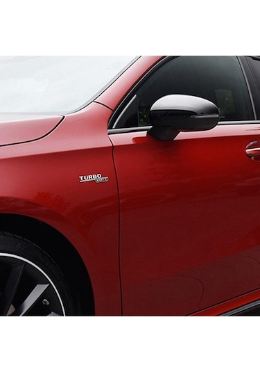 Turbo 4 Matic Çamurluk Logo Arma Abs Krom Ithal Car Logo Arma
