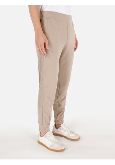 Colins Bej Erkek Eşofman Altı Bej