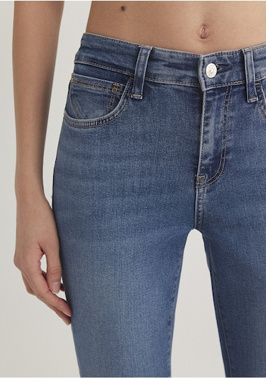 Mavi - Molly Mavi Eskitilmiş Jean Pantolon 1013683650 Mavi