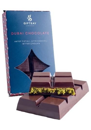 Taze Çikolata Bitter Dubai Çikolatası 200 G