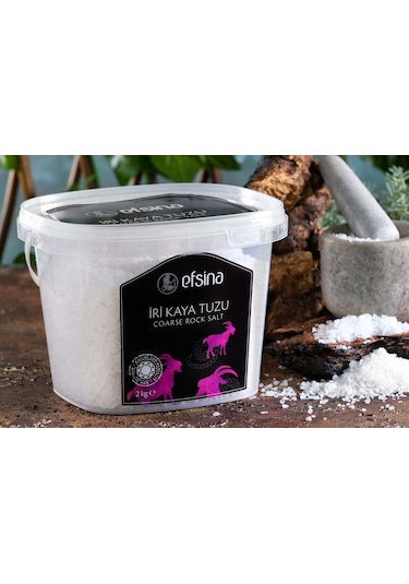 Efsina İri Kaya Tuzu 2 KG