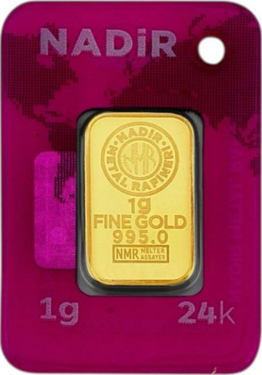 Tuğrul Kuyumculuk 24 Ayar 1 Gram Külçe Altın