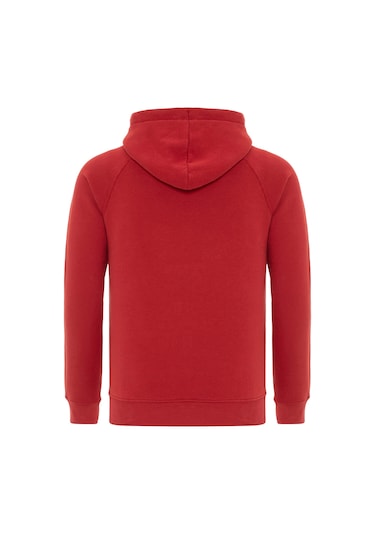Routefıeld Routefield Hedge Erkek Kırmızı Sweatshirt Bordo Bordo