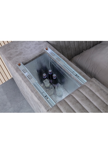 Eymense Sunline Akıllı Lüx Karyola Kahve