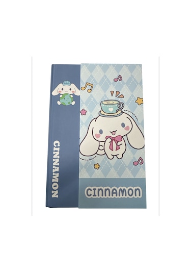 Sanrio Cinnamoroll Sert Kapaklı Not Defteri