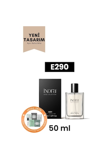 Ixora E290 Imblack Erkek Parfüm EDP 50 ML