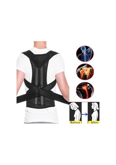 Moveevo "omurga Düzeltici Korse - Rahat Ve Görünmez Duruş Destekleyici, Sırt Ve Boyun Ağrıları İçin M Beden" Diğer