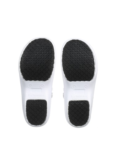 Reedark Eva Materyal Ev & İş Klavuzu: Su Geçirmez, Hafif, Kayganlık Önleyici Unisex Sandaletler - Beyaz 37 Numara Ok323